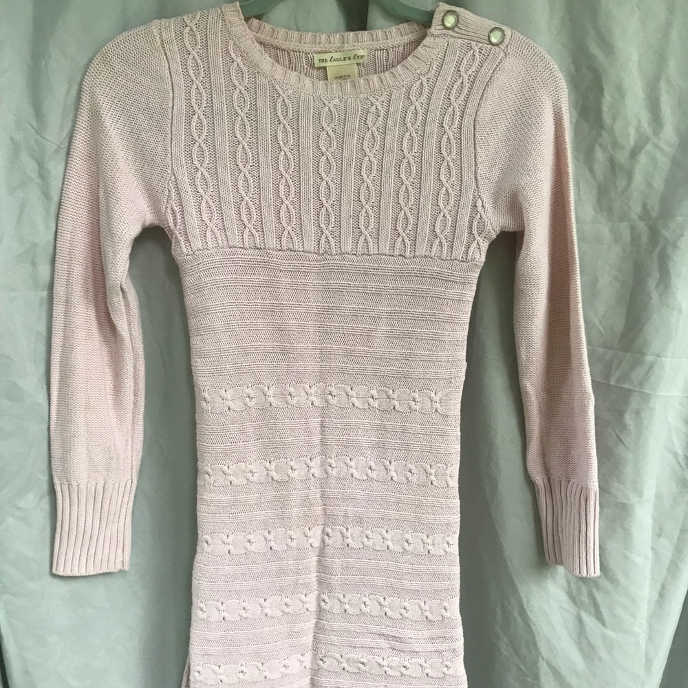 Pink sweater dress💋